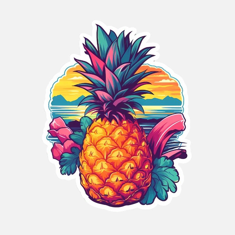 Pineapple Beach - Floral Summer Holiday Tea
