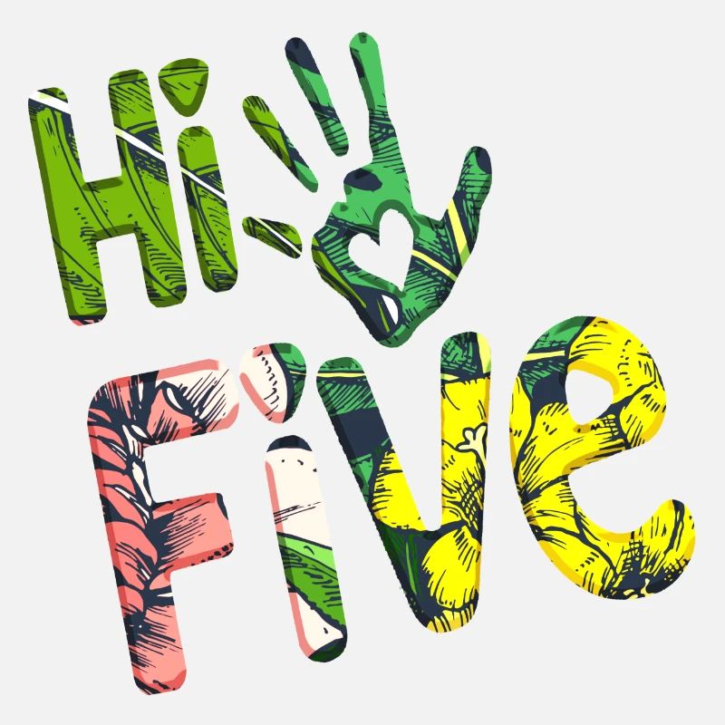 High Five Style Cool Hand Joke disant Hit Trend