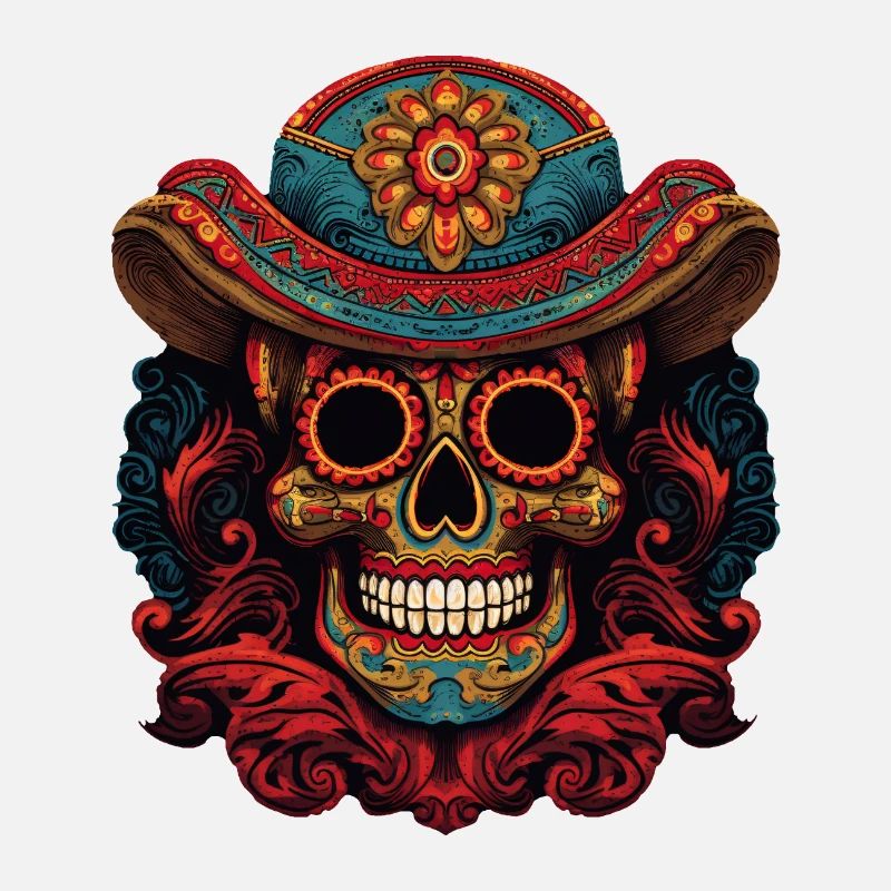 Cinco de Mayo Skull
