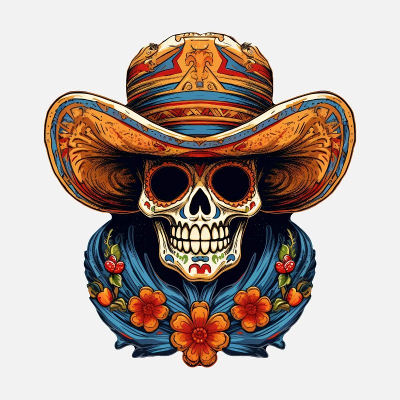 Cinco de Mayo Skull
