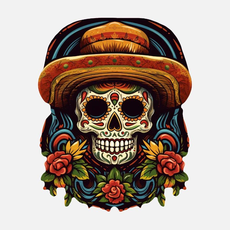Cinco de Mayo Skull