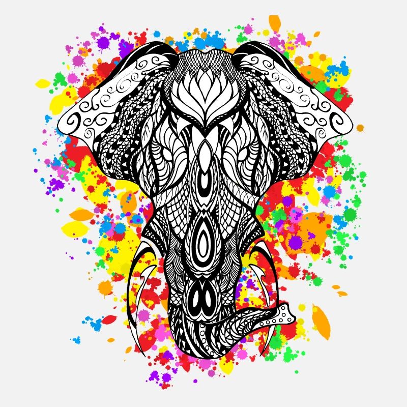 Elefant Regenbogen