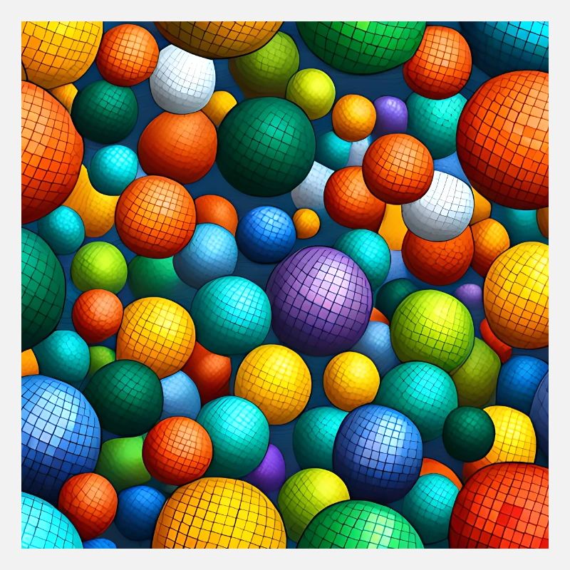 Rainbow Mosaic Spheres