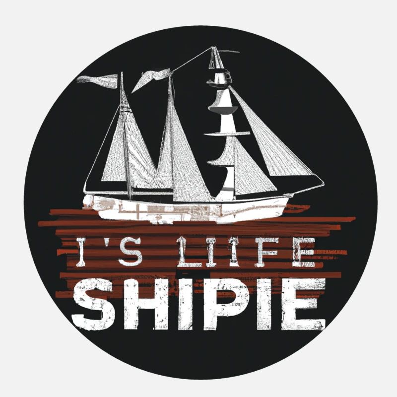 Schiff-Design mit Spruch