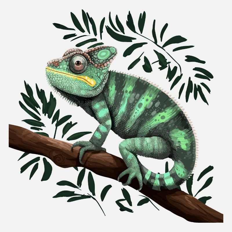 Reptiles de la branche caméléon