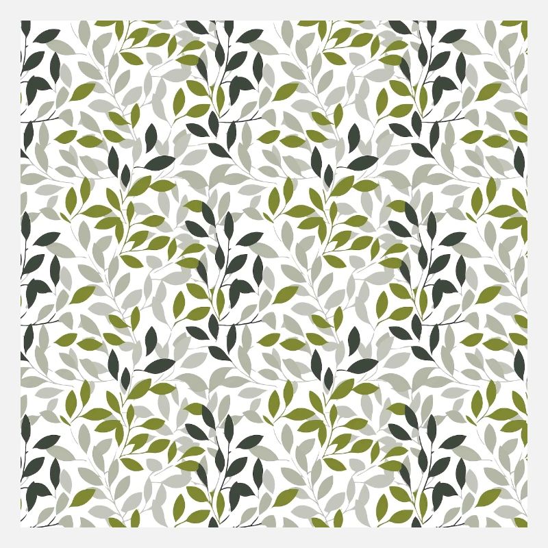 Leaves Seamless Pattern Leaf Foliage Nature Print