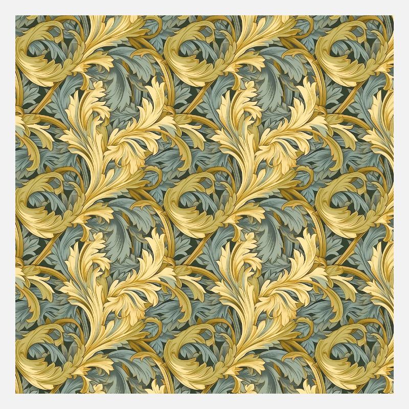Leaves Seamless Pattern Leaf Foliage Nature Print
