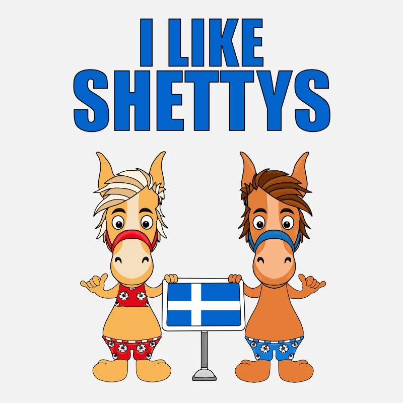 I LIKE SHETTYS - PFERDE - PFERD
