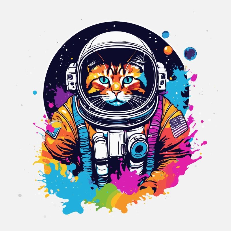 Astronauten-Katze