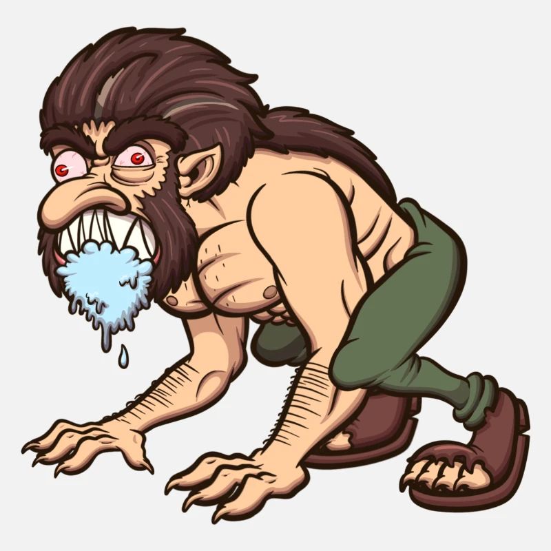 Sabbernder Werwolf