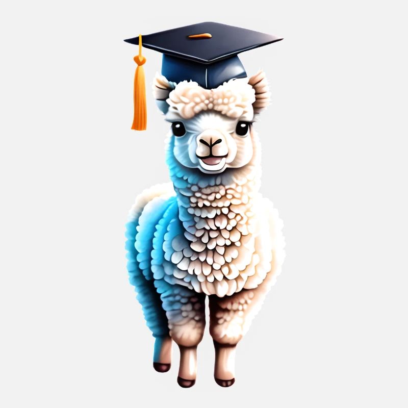 Bachelor Graduate Alpaca Studies School Leaving Certificate