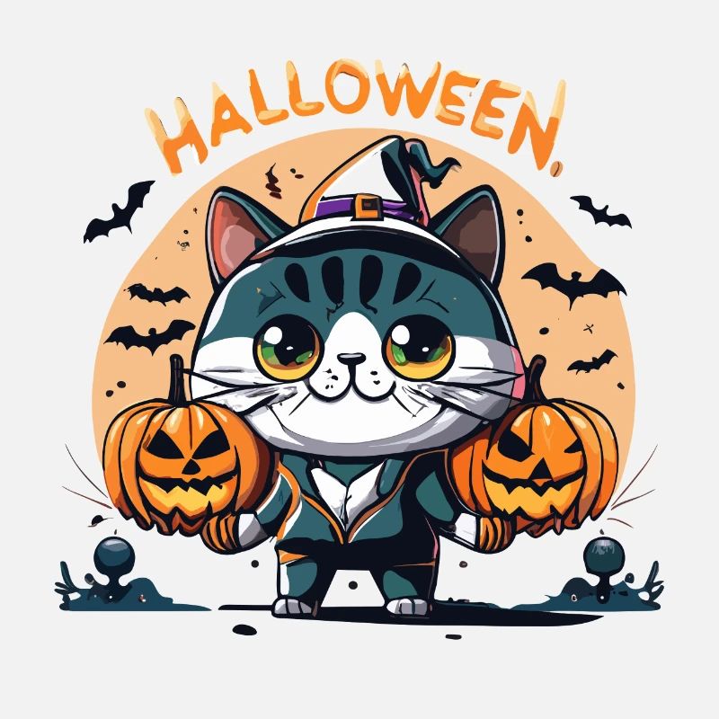 Chat d’Halloween