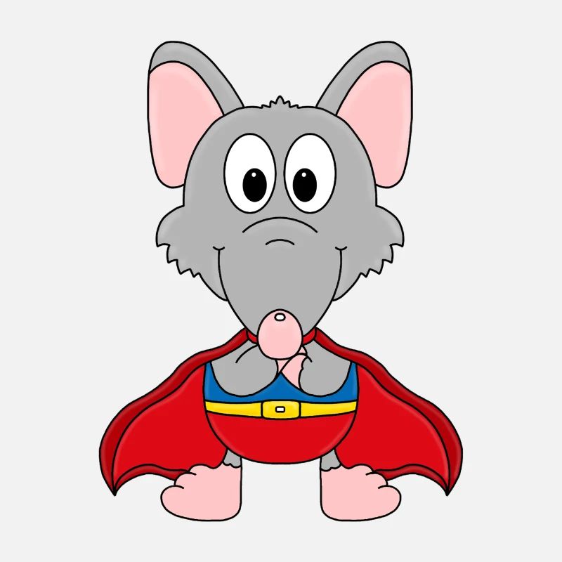 SUPERHELD - TIER - RATTE - HELD - TIERISCH
