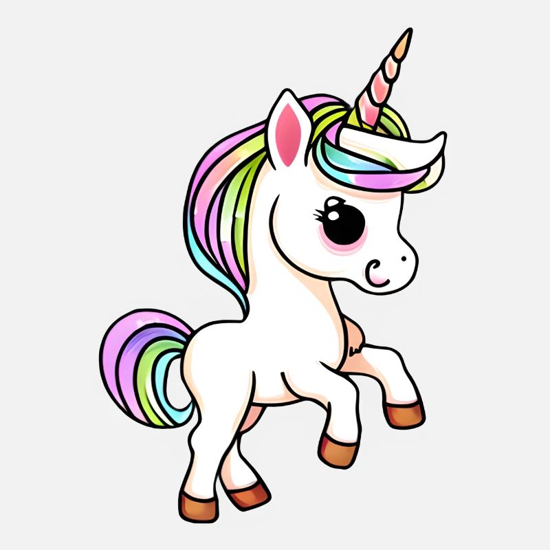 Einhorn Fabeltier Einhörner Mädchen