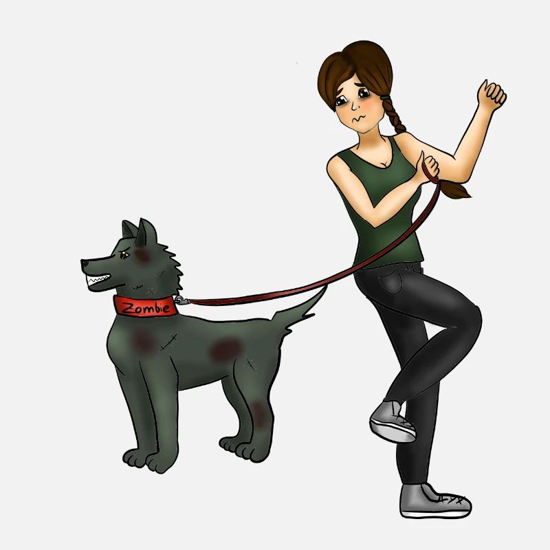 hilfe! Mein Hund ist ein Zombie
