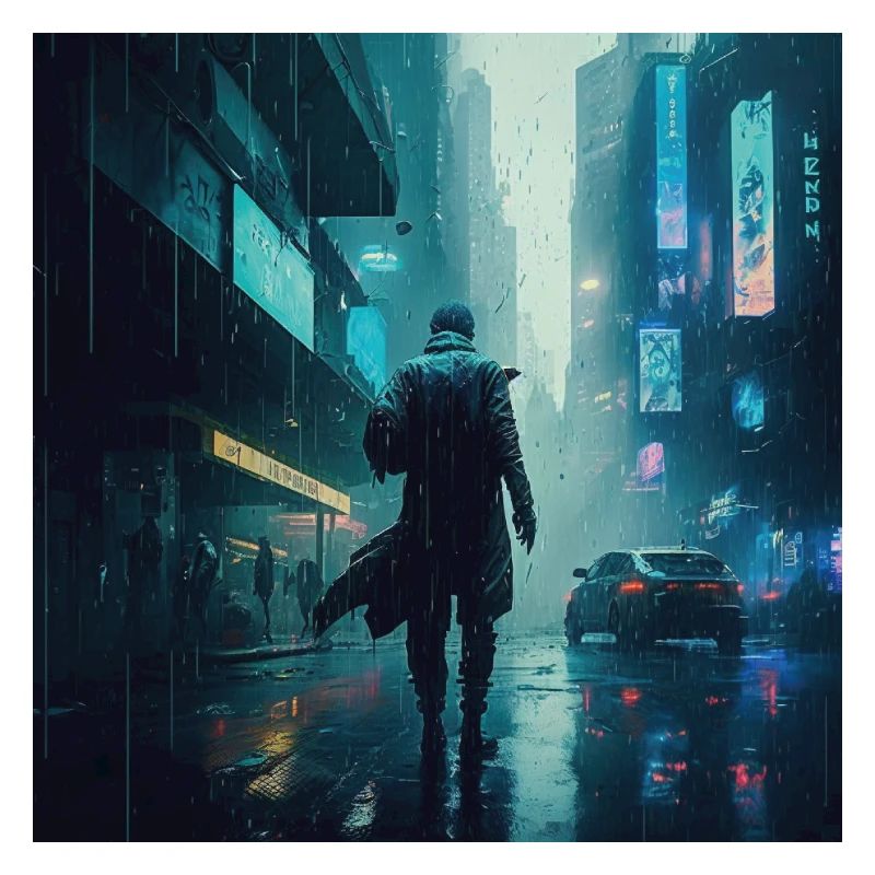 Cyberpunk Rain