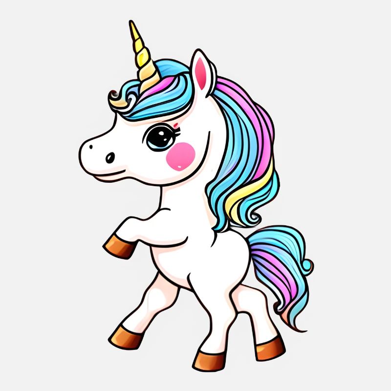 Einhorn Fabeltier Mädchen Einhörner Fabelwesen