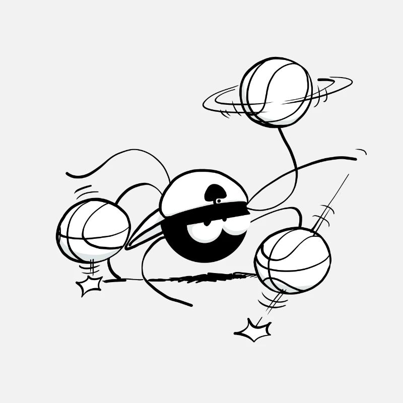 Beth the Spider - Basketball (Version ohne Text)