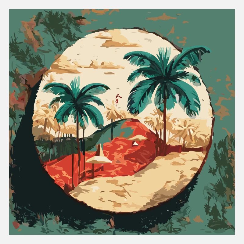 Palmiers à Cuba