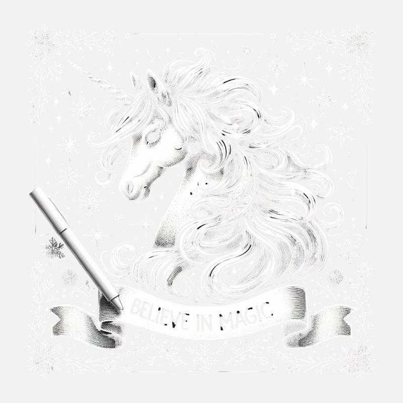 Magie de la licorne de Noël