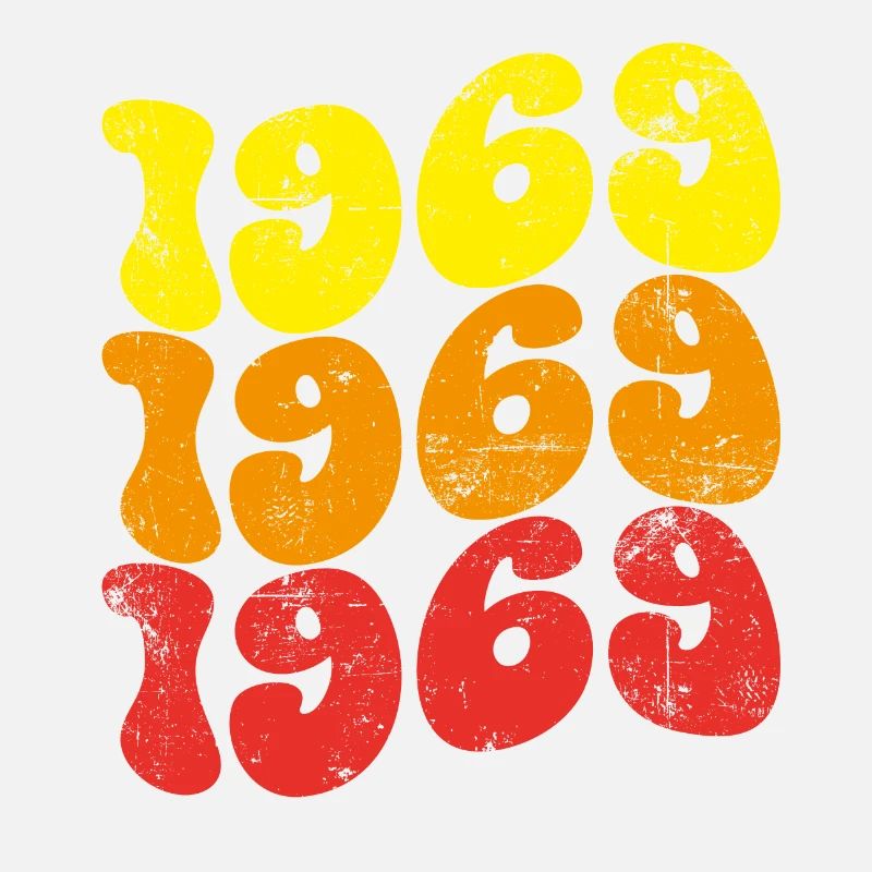 1969 Année de naissance Rétro
