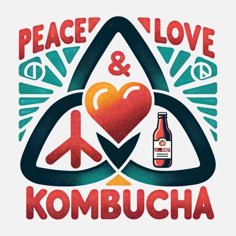 Paix, Amour, Kombucha