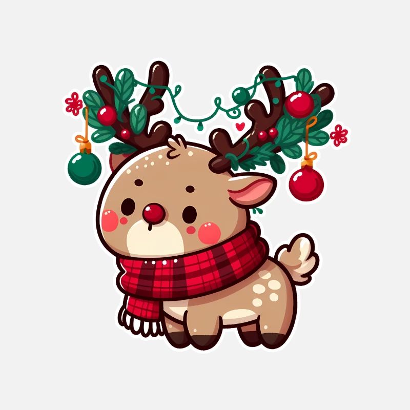 Süßes Weihnachtsrentier