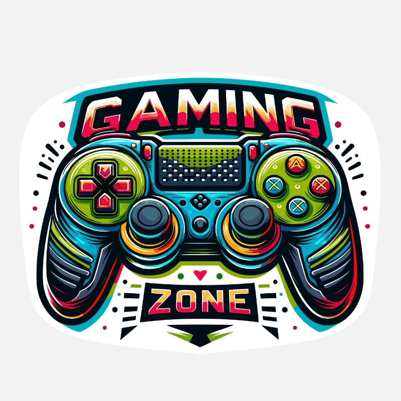 Gaming Zone - Controller Illustration