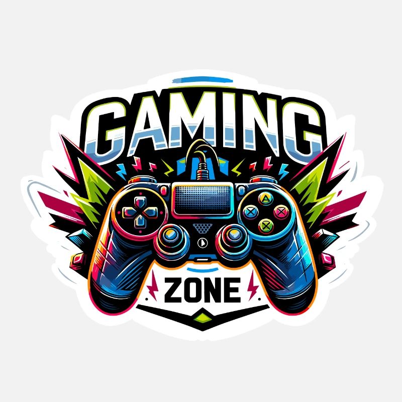 Gaming Zone - Controller Illustration