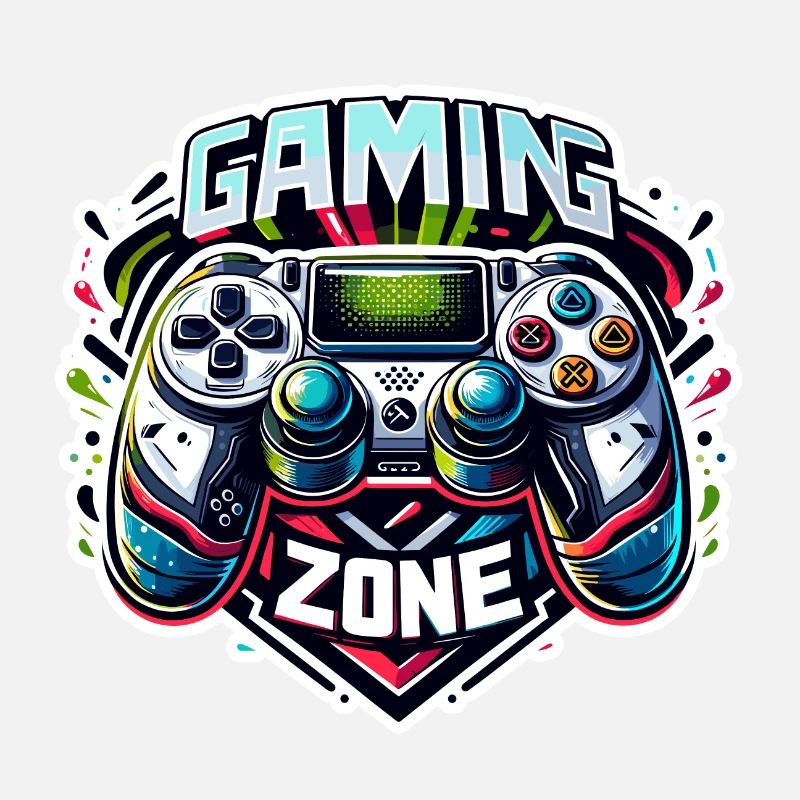 Gaming Zone - Controller Illustration
