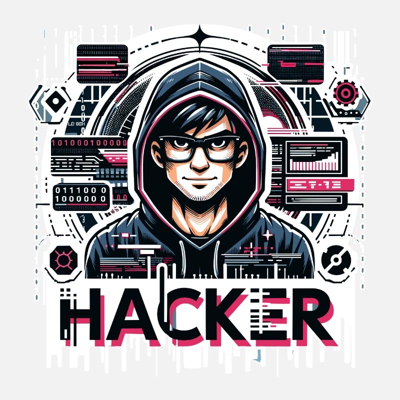 Hacker - Illustration