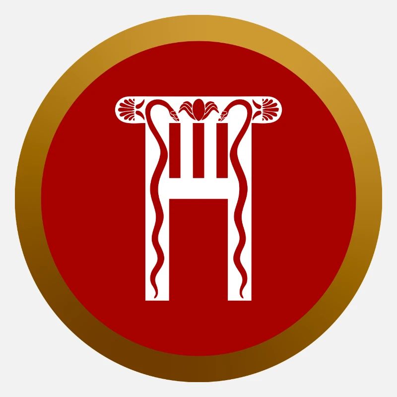 Spartan Royal Quard shield Red Ancient Greece