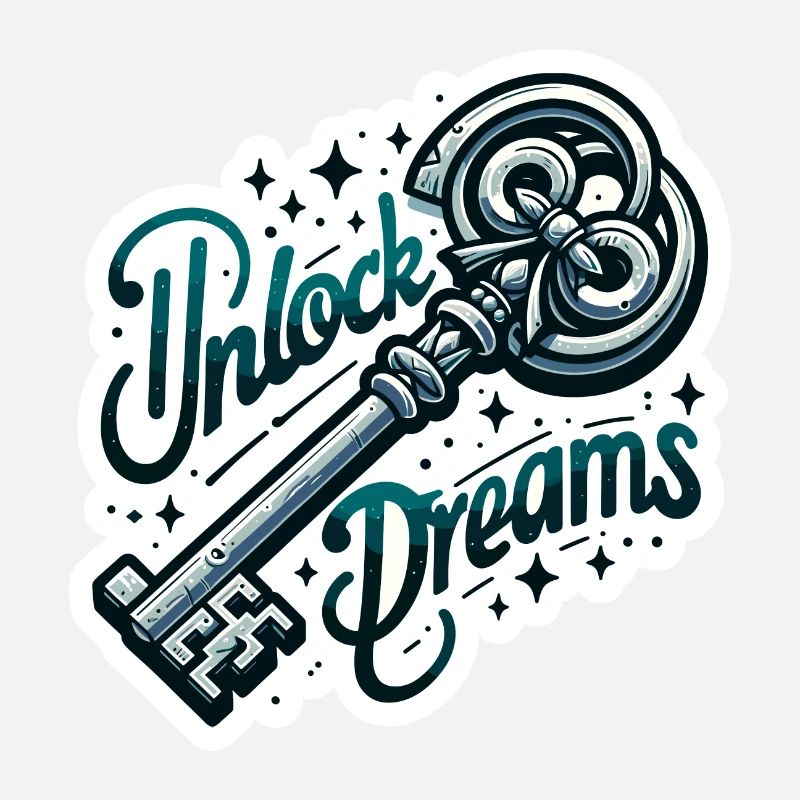 Unlock Dreams - Key Illustration