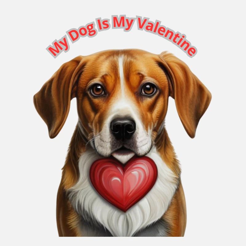Mon chien, c’est ma Saint-Valentin