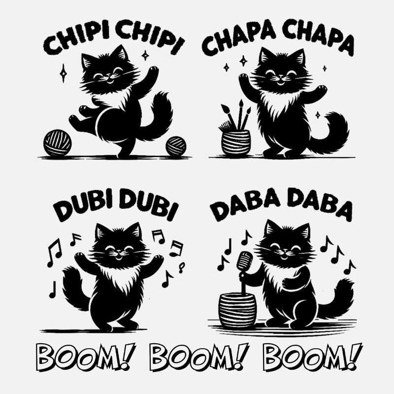 Chipi Chipi Chapa Chapa Dubi Dubi Daba Daba cat