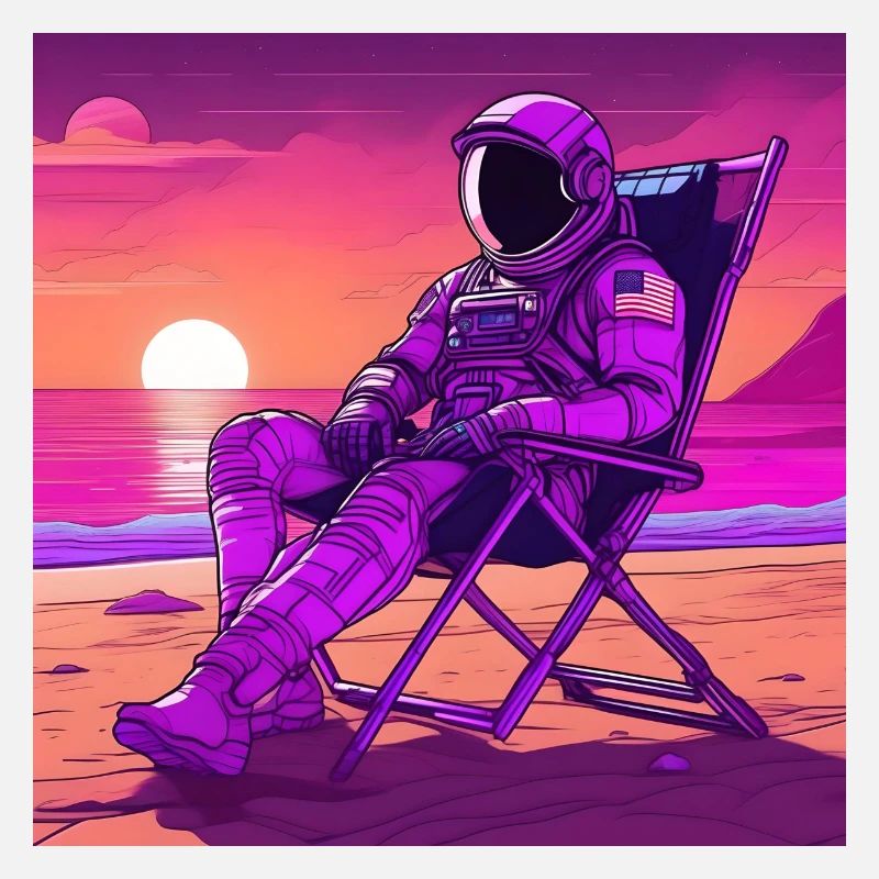 Astronaut auf Mars 1