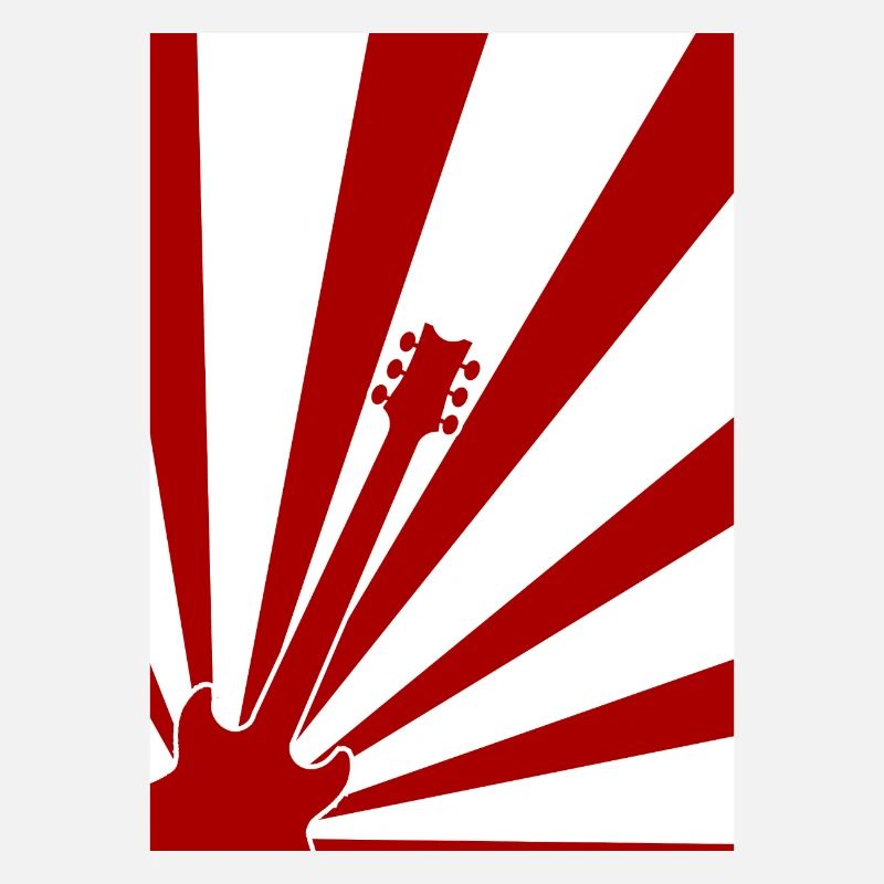 Abstraktes Gitarrenposter