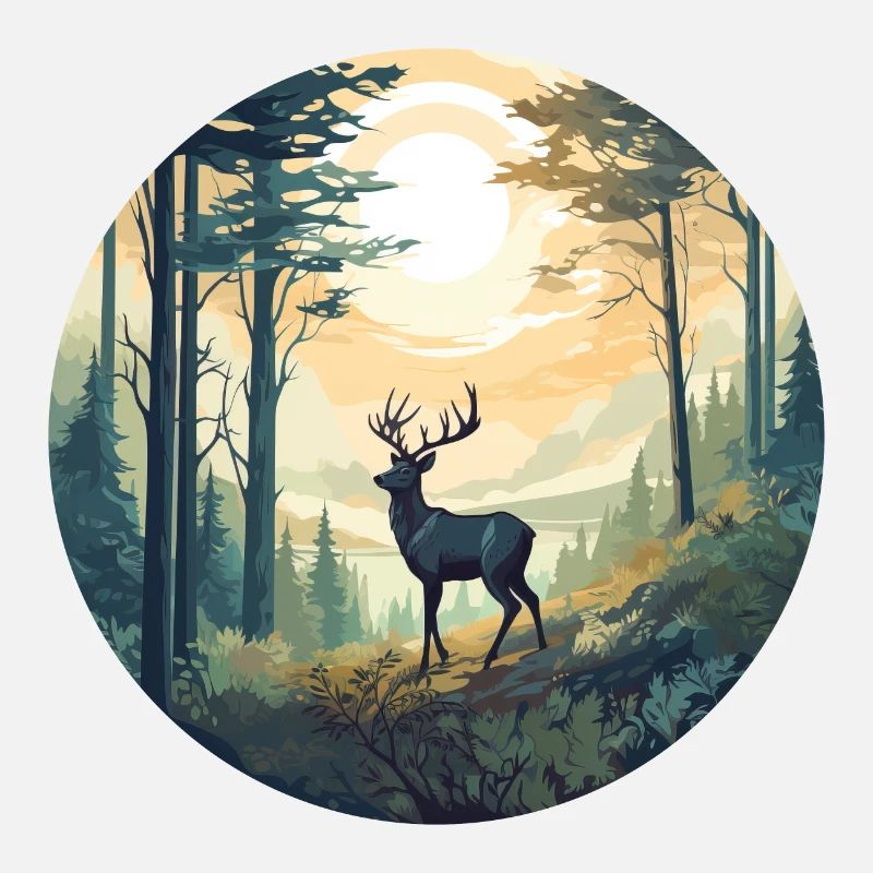 Lonely deer