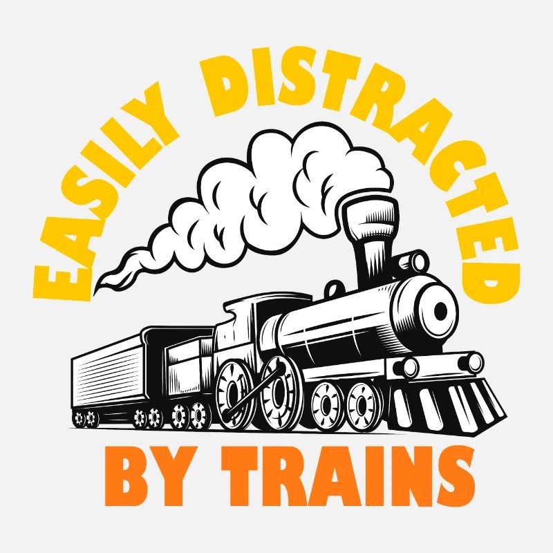 Easily Distracted By Trains