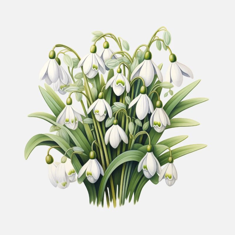 Bouquet de perce-neige