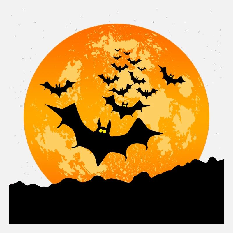 Halloween fliegende Fledermäuse