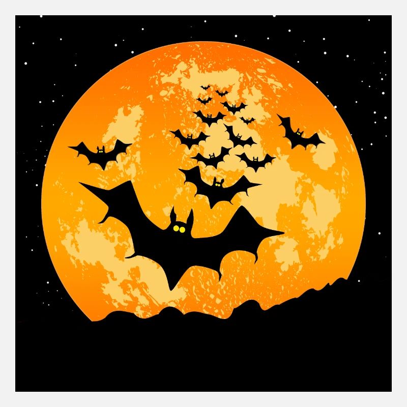 Halloween fliegende Fledermäuse