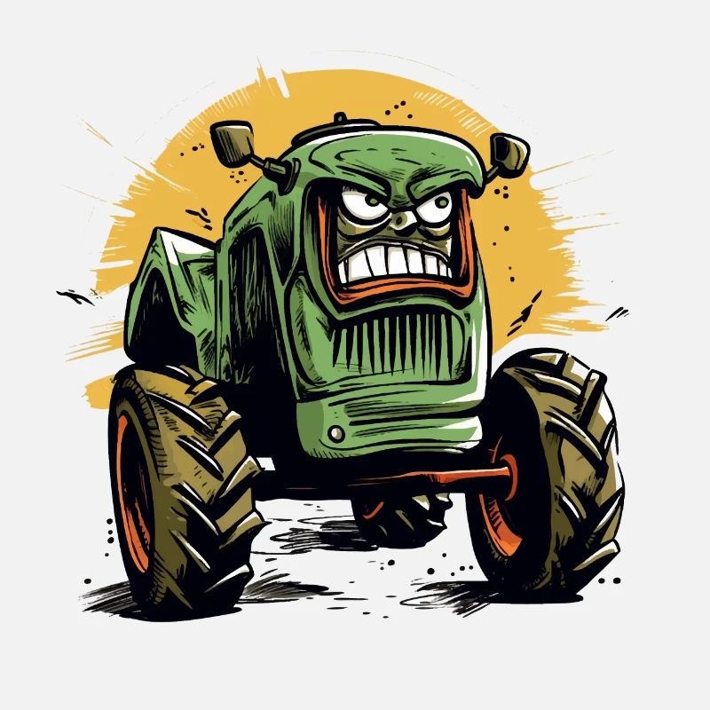 Wütender Traktor Nr. 1