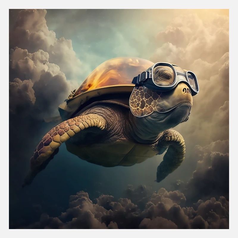 Fliegende Schildkröte