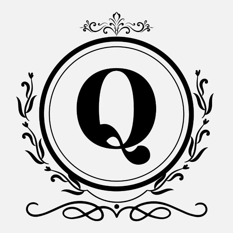 lettre q décoration