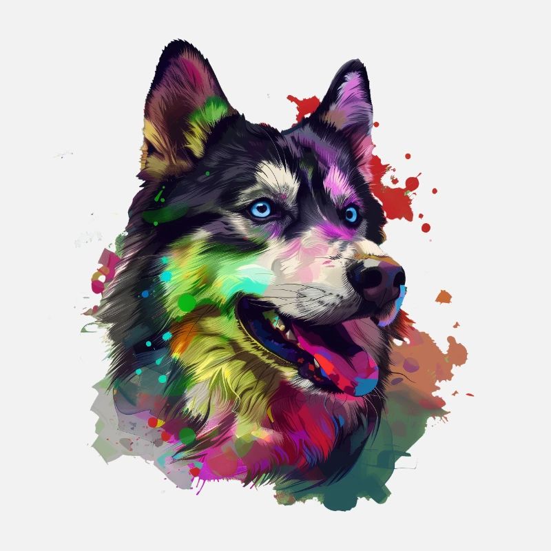 Holi Husky