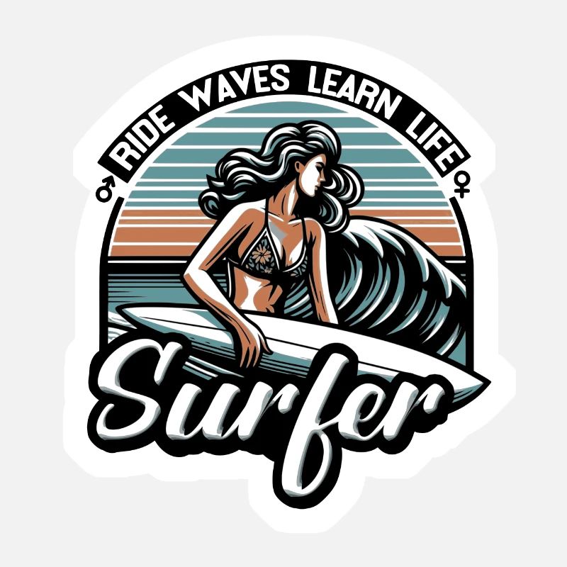 Ride Waves Learn Life