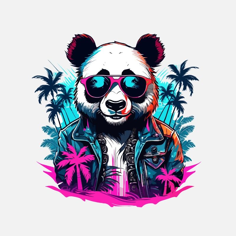 Tattoo / Tier / Kunst / cool / Comic / Panda