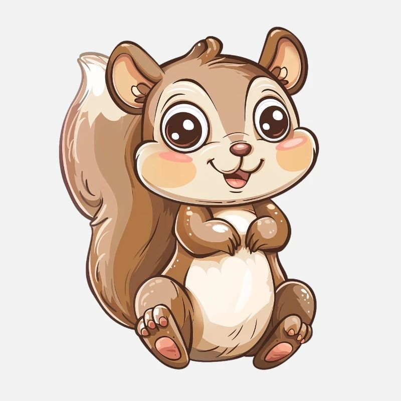 Cute squirrel for your collection