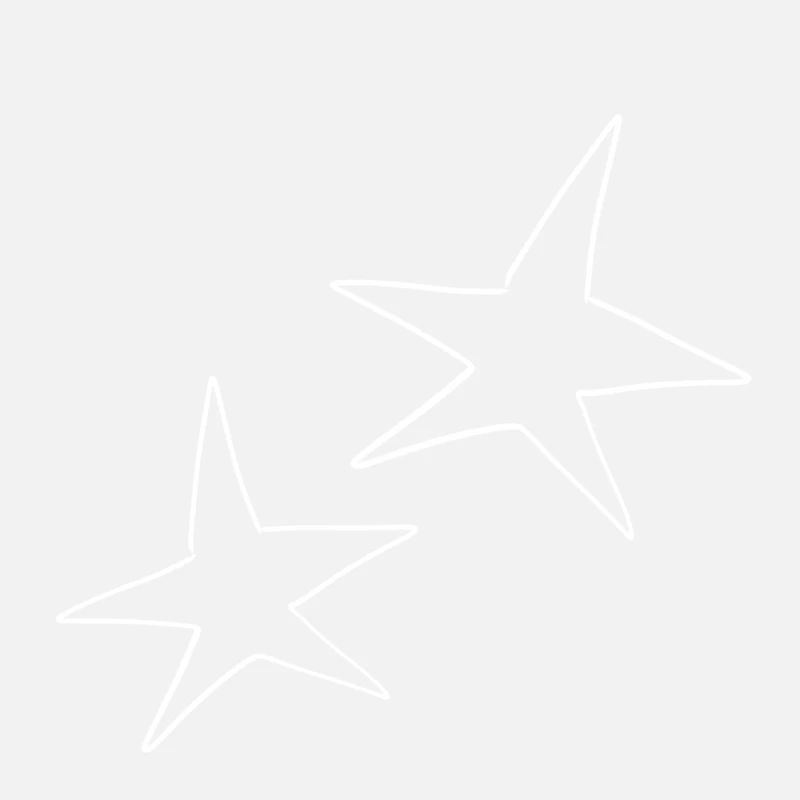 Star Symbol Shape Two Stars